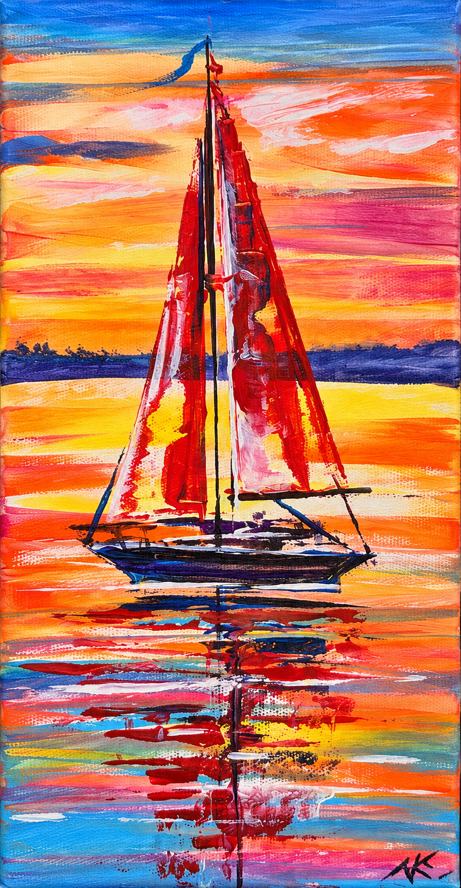 Scarlet on the Tide